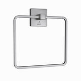 TOWEL RING SQUARE - JAQUAR FAUCETS -  ( STAINLESS STEEL - ACC. KUBIX PRIME - 0x0 mm - 0inchx0inch )