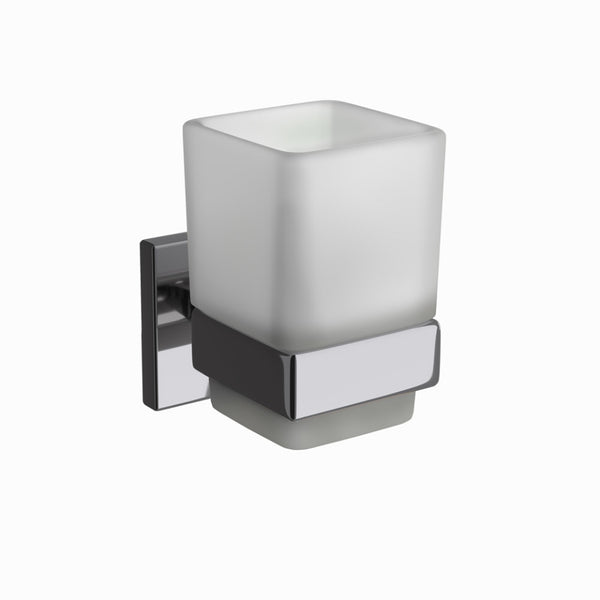 TUMBLER HOLDER - JAQUAR FAUCETS - ( BLACK CHROME - ACC. KUBIX PRIME - 0x0 mm - 0inchX0inch )