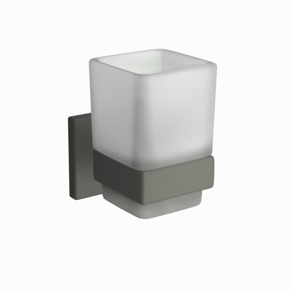 TUMBLER HOLDER - JAQUAR FAUCETS -  ( GRAPHITE - ACC. KUBIX PRIME - 0x0 mm - 0inchx0inch )