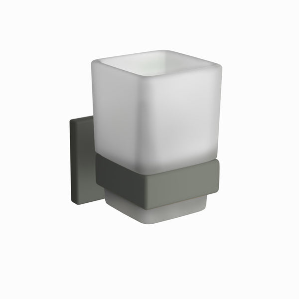 TUMBLER HOLDER - JAQUAR FAUCETS - ( GRAPHITE - ACC. KUBIX PRIME - 0x0 mm - 0inchX0inch )