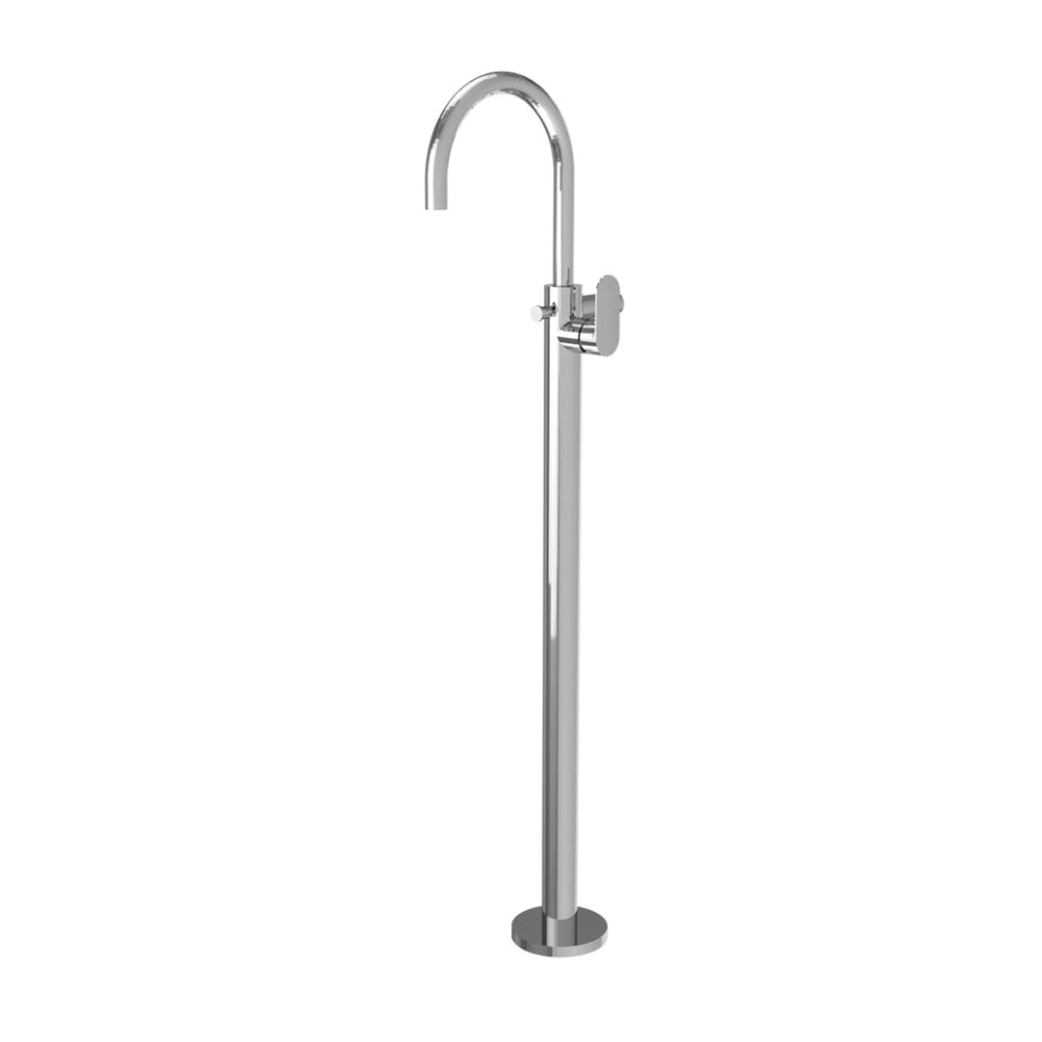 EXPOSED PARTS OF FLOOR MOUNTED S.L - JAQUAR FAUCETS -  ( CHROME - OPAL PRIME - 0x15 mm - 0inchX0.5inch )
