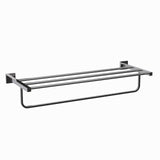 TOWEL RACK W/HANGERS - JAQUAR FAUCETS -  ( BCH - ACC. KUBIX PRIME - 0x600 mm - 0inchX24inch )