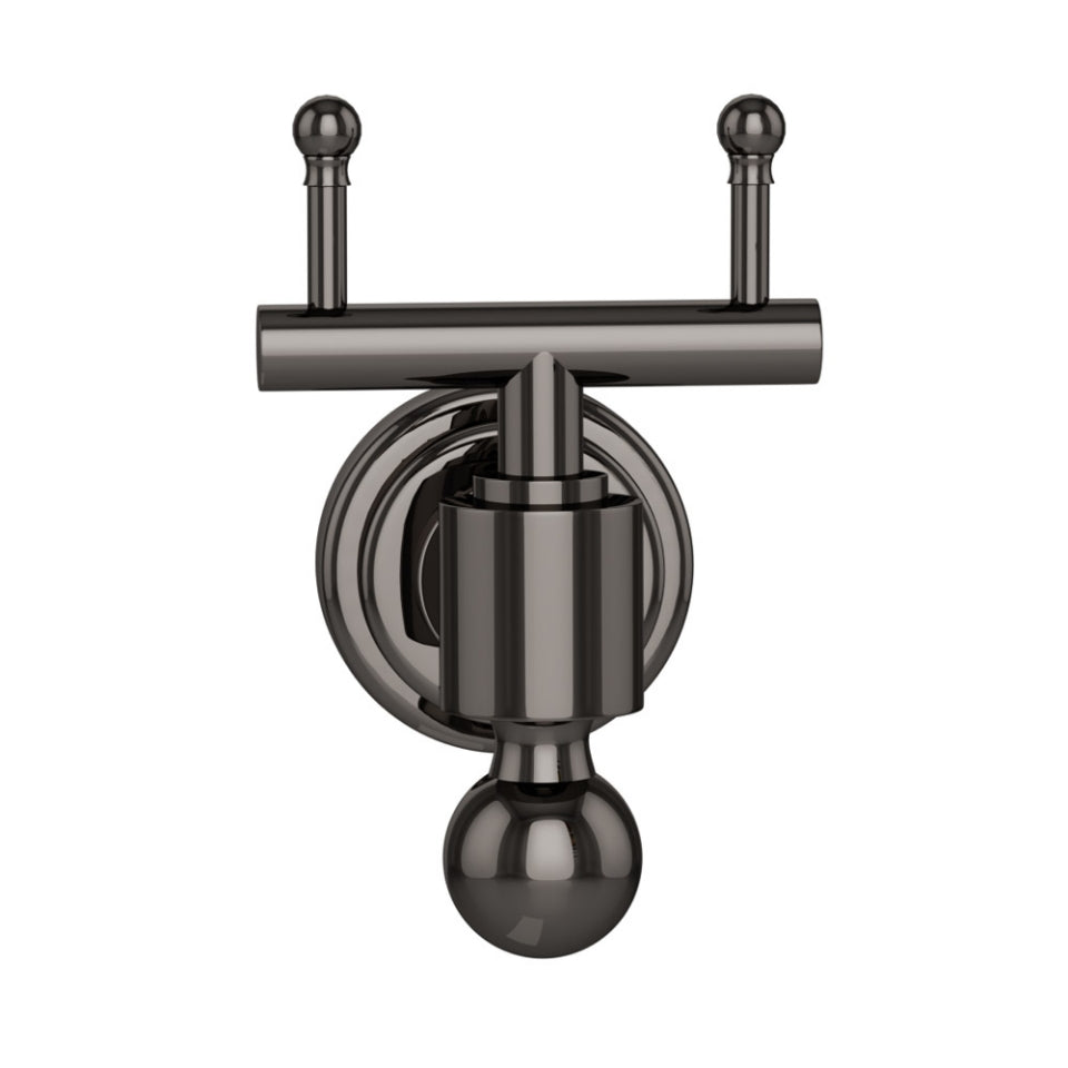 DOUBLE COAT HOOK - JAQUAR FAUCETS -  ( CHROME - CONTINENTAL PRIME ACCESSORIES - 0x0 mm - 0inchx0inch )