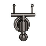 DOUBLE COAT HOOK - JAQUAR FAUCETS -  ( CHROME - CONTINENTAL PRIME ACCESSORIES - 0x0 mm - 0inchx0inch )