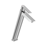 TALL BOY S L BASIN MIXER W/BRAIDED PIPES - JAQUAR FAUCETS -  ( CHROME - LYRIC - 0x15 mm - 0inchX0.5inch )