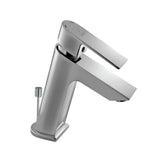 S.L. BASIN MIXER W.POP-UP& BRAIDED PIPES - JAQUAR FAUCETS -  ( CHROME - LYRIC - 0x15 mm - 0inchX0.5inch )