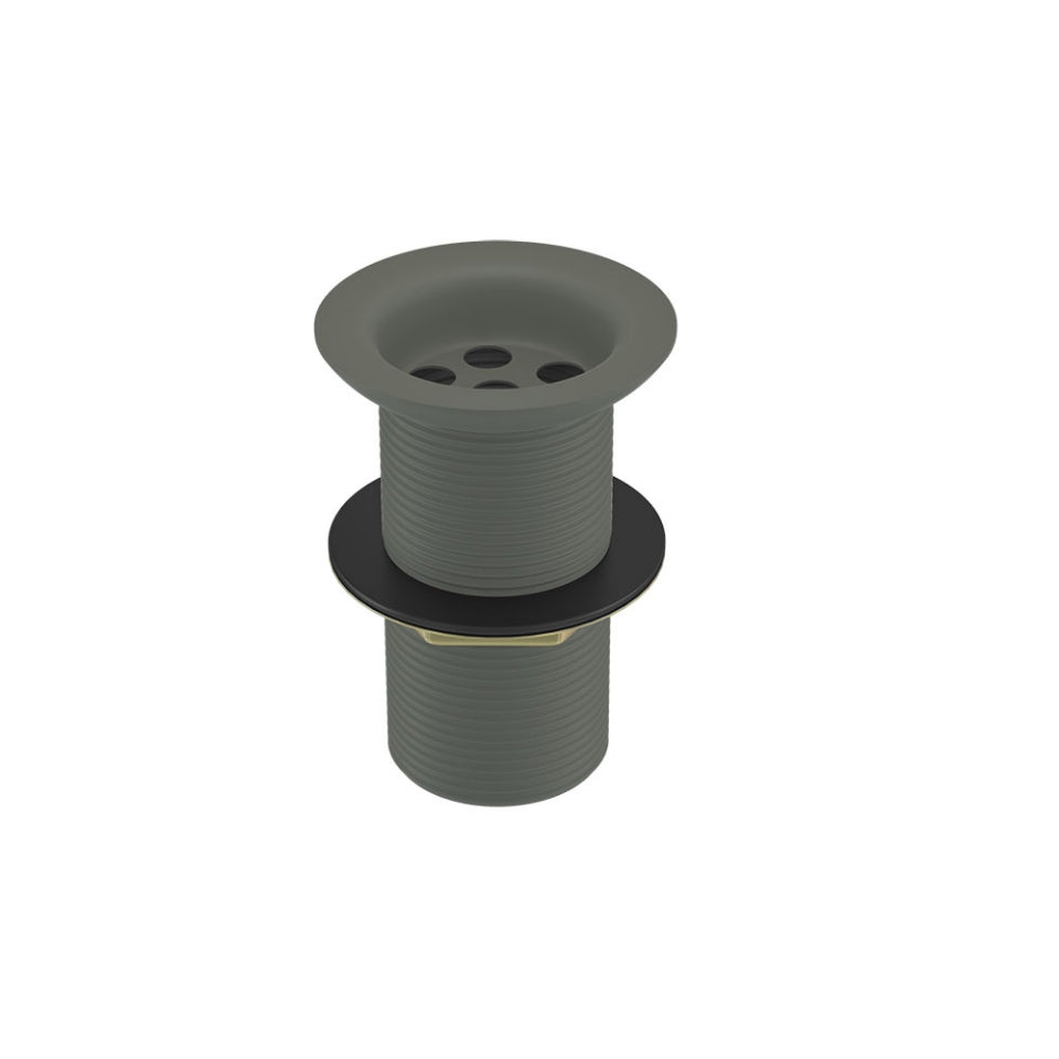 WASTE COUPLING F/T - JAQUAR FAUCETS -  ( GRAPHITE - ALLIED - 0x32 mm - 0inchX1.25inch )