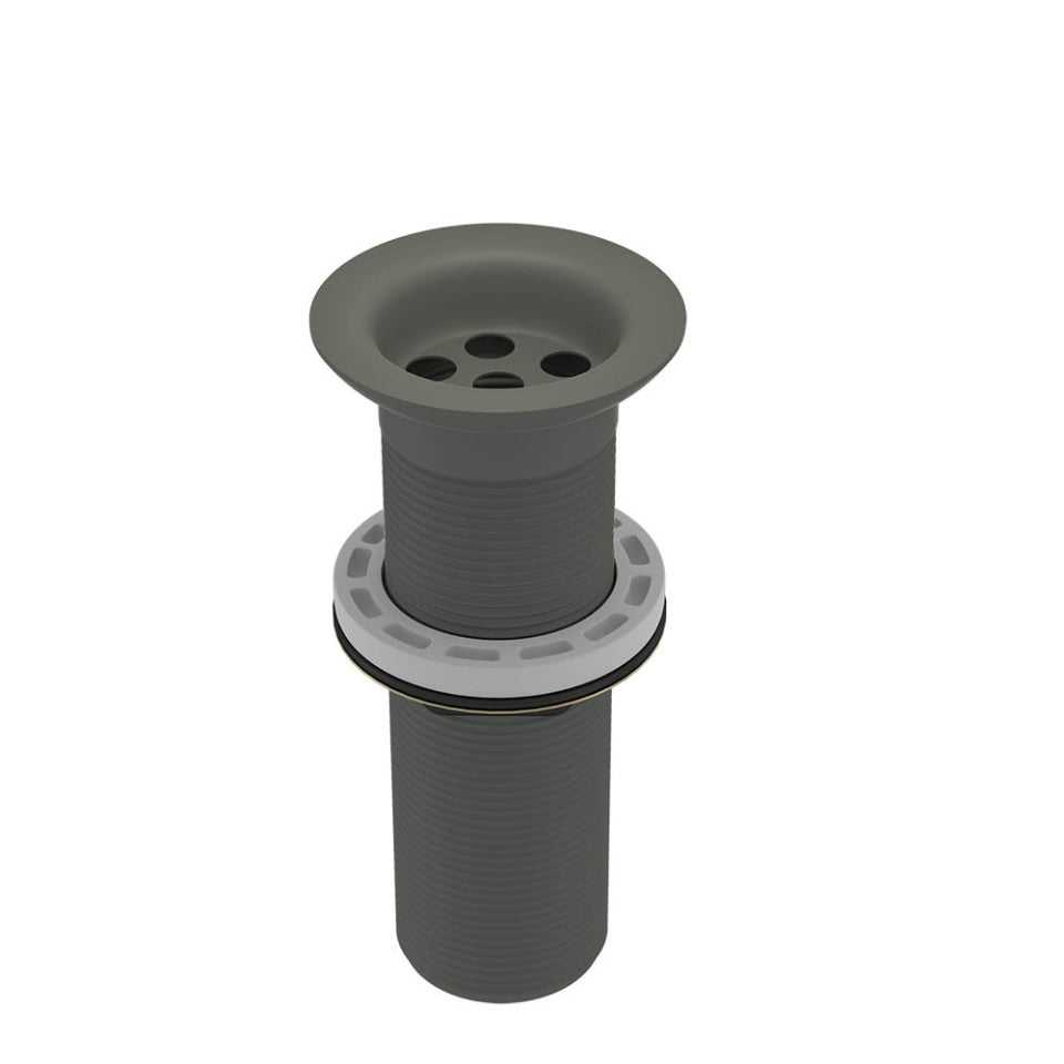 WASTE COUPLING F/T 130MM - JAQUAR FAUCETS -  ( GRAPHITE - ALLIED - 0x32 mm - 0inchX1.25inch )
