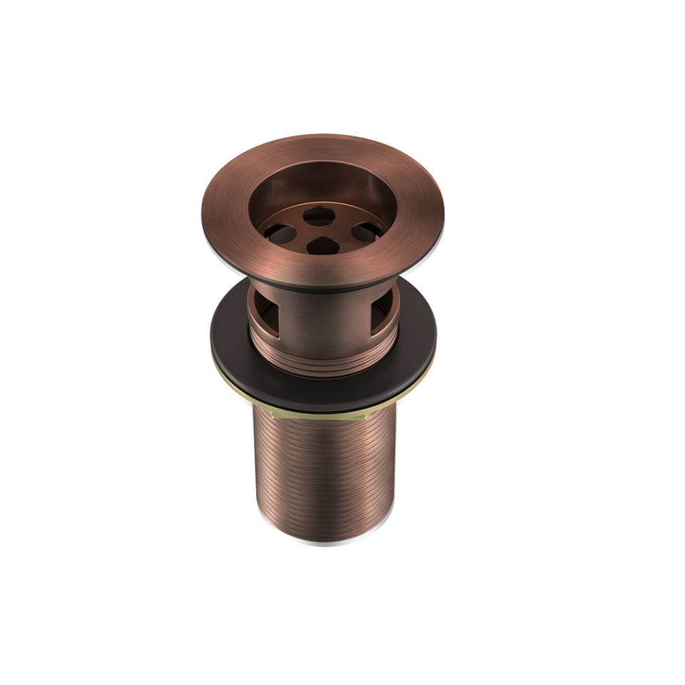 WASTE COUPLING H/T 130MM - JAQUAR FAUCETS - ( ANTIQUE COPPER - ALLIED - 32x125 mm - 1.25inchX5inch )