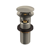 CLICK CLACK POP-UP WASTE COUPLING HALF THREAD - JAQUAR FAUCETS -  ( STAINLESS STEEL - ALLIED - 0x32 mm - 0inchX1.28inch )