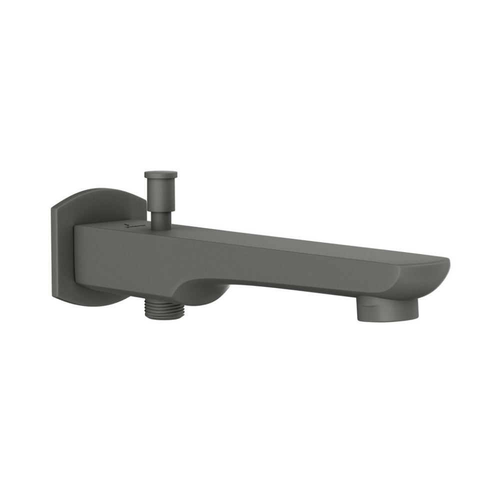 BATH TUB BUTTON SPOUT - JAQUAR FAUCETS -  ( GRAPHITE - KUBIX PRIME - 0x15 mm - 0inchX0.5inch )
