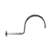 SHOWER ARM VICTORIAN WITH FLANGE - JAQUAR FAUCETS -  ( CHROME - SHOWER ACC. - 15x480 mm - 0.5inchX19inch )