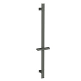 SLIDING RAIL FLAT WITH H.SHWR HOLDER - JAQUAR FAUCETS - ( GRAPHITE - SHOWER ACC. - 0x700 mm - 0inchX27inch )