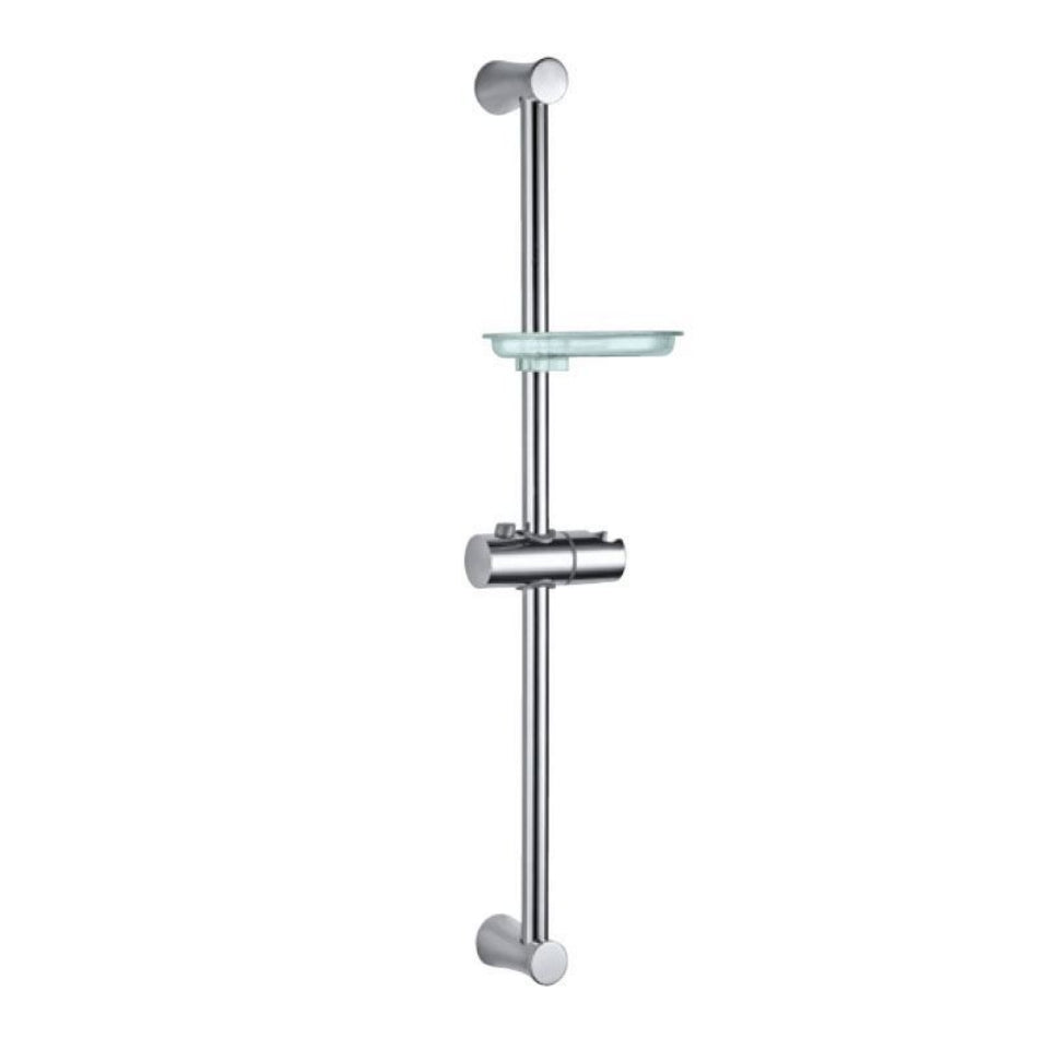 DIA SLIDING RAIL WITH SOAP DISH 600MM - JAQUAR FAUCETS - ( CHROME - SHOWER ACC. - 0x0 mm - 0inchX0inch )