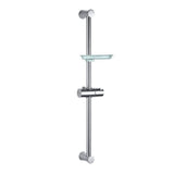 DIA SLIDING RAIL WITH SOAP DISH 600MM - JAQUAR FAUCETS - ( CHROME - SHOWER ACC. - 0x0 mm - 0inchX0inch )