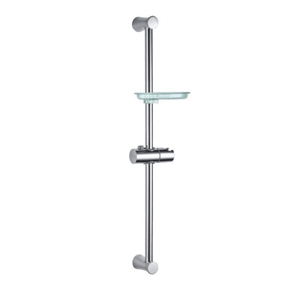 DIA SLIDING RAIL WITH SOAP DISH 600MM - JAQUAR FAUCETS - ( CHROME - SHOWER ACC. - 0x0 mm - 0inchX0inch )