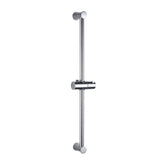 SLIDING RAIL DIA 19mm & 600mm LONG ROUND - JAQUAR FAUCETS - ( BLACK MATT - SHOWER ACC. - 0x0 mm - 0inchX0inch )