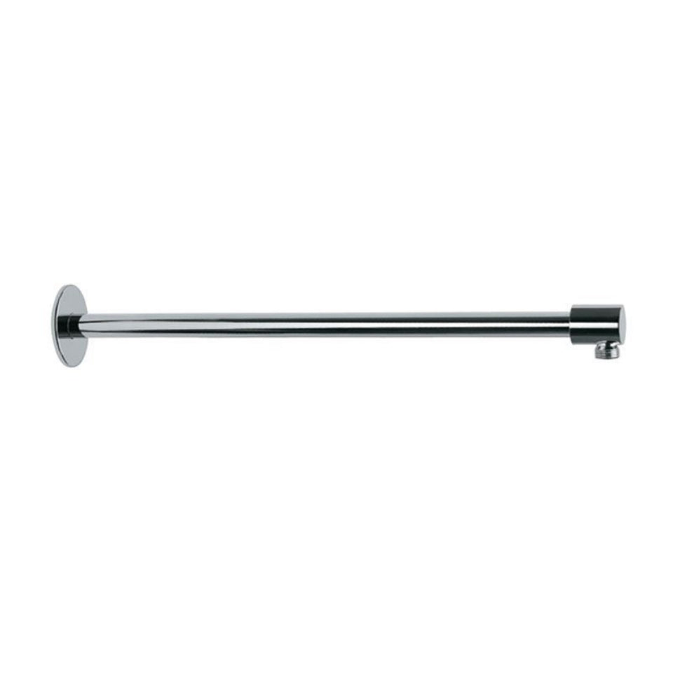 SHOWER ARM 450MM WITH FLANGE - JAQUAR FAUCETS -  ( CHROME - SHOWER ACC. - 15x450 mm - 0.5inchX18inch )