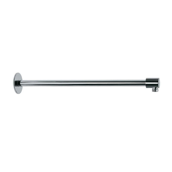 SHOWER ARM 450MM WITH FLANGE - JAQUAR FAUCETS - ( CHROME - SHOWER ACC. - 15x450 mm - 0.5inchX18inch )