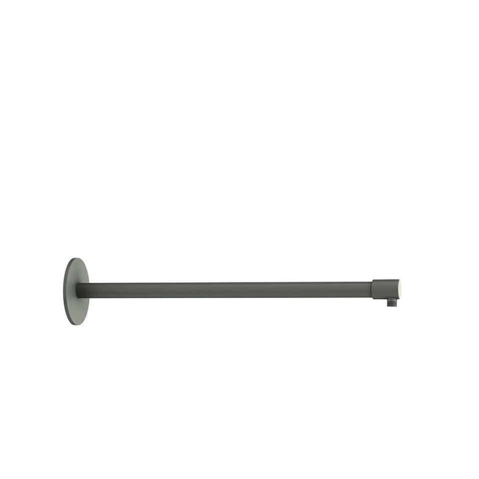 SHOWER ARM 450MM WITH FLANGE - JAQUAR FAUCETS - ( GRAPHITE - SHOWER ACC. - 450x15 mm - 18inchX0.6inch )