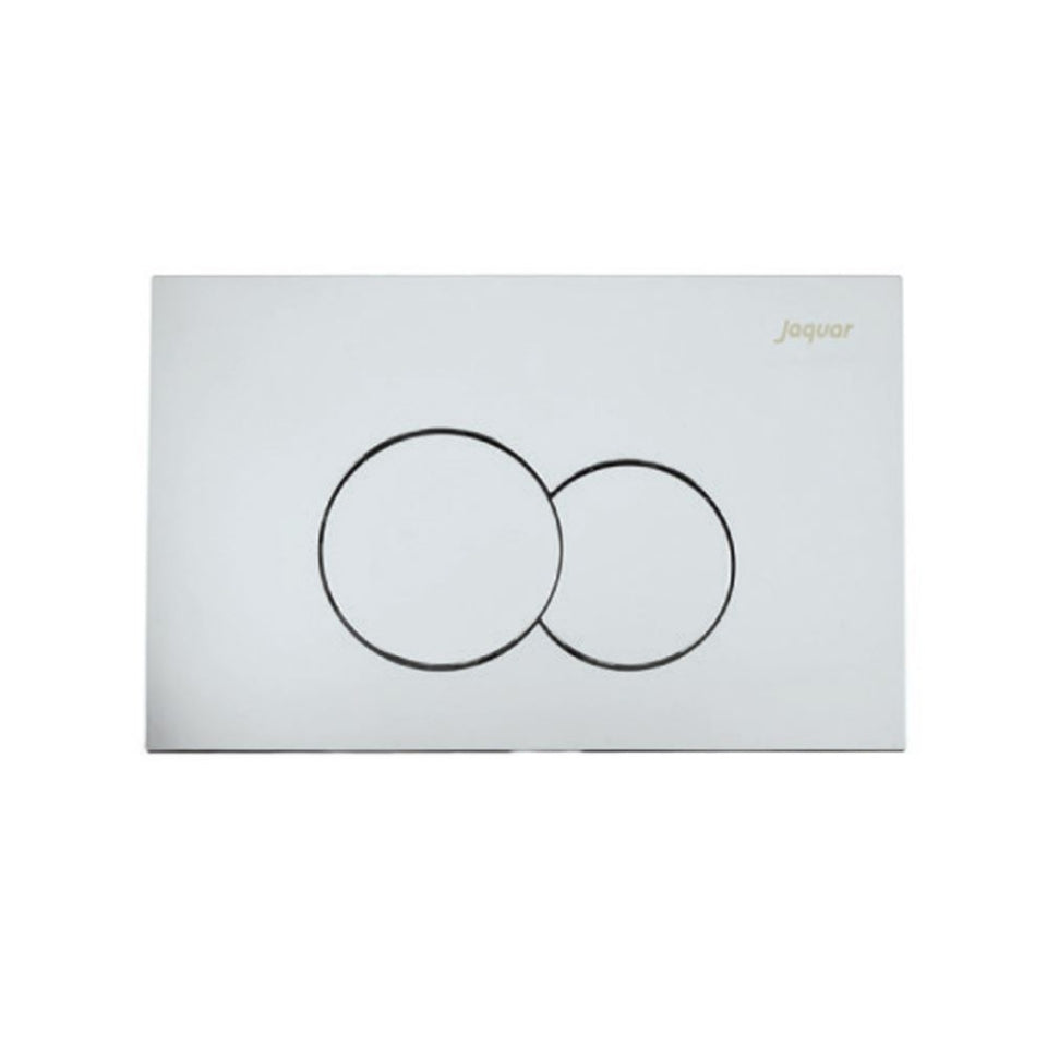 CONTROL PLATE - JAQUAR CISTERN -  ( WHITE MATT - OPAL - 0x0 mm - 0inchX0inch )