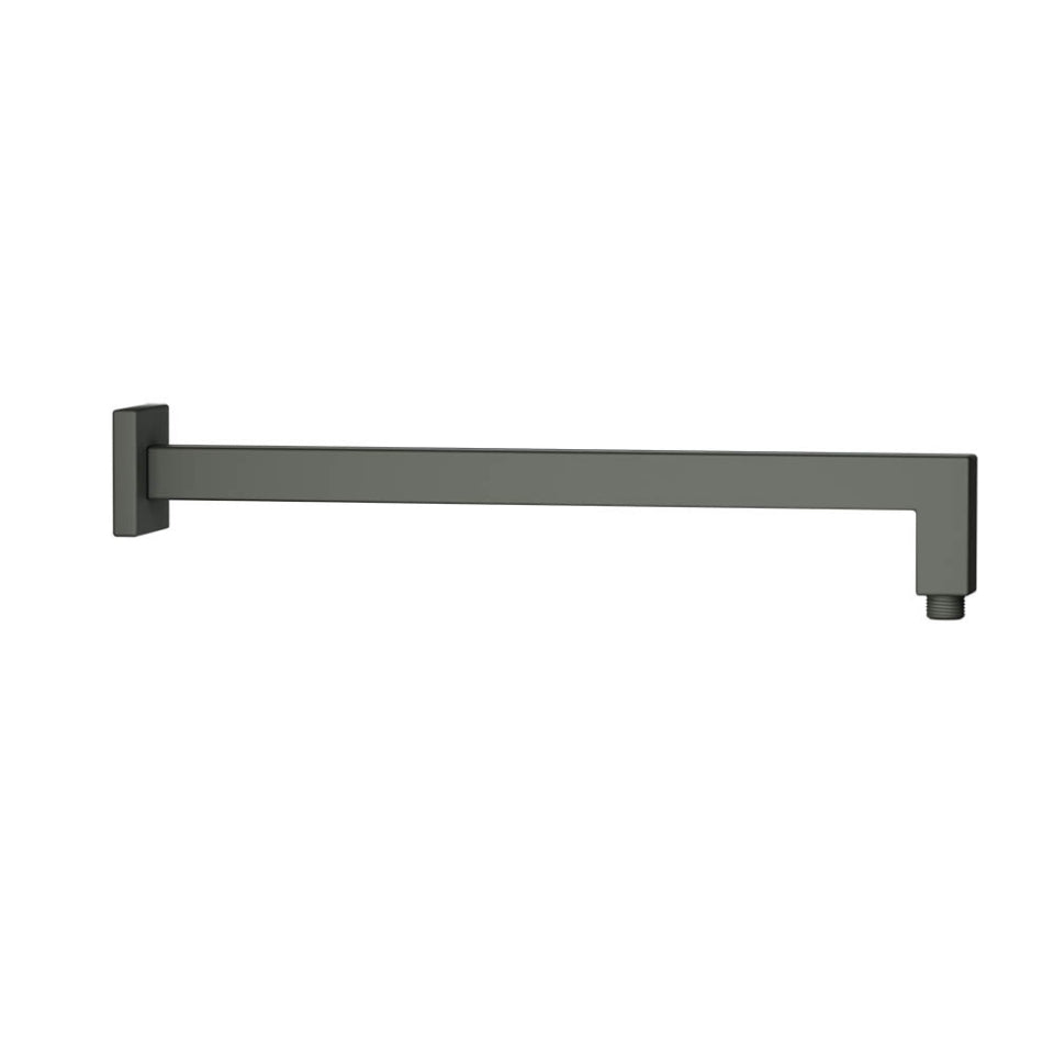SHOWER ARM SQUARE W/FLANGE - JAQUAR FAUCETS -  ( GRAPHITE - SHOWER ACC. - 15x600 mm - 0.5inchX24inch )