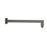 SHOWER ARM SQUARE W/FLANGE - JAQUAR FAUCETS -  ( GRAPHITE - SHOWER ACC. - 15x600 mm - 0.5inchX24inch )