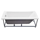 FONTE BUILT-IN BATH TUB - JAQUAR WELLNESS -  ( WHITE - FONTE - 0x0 mm - 0inchx0inch )