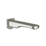 OPAL PRIME BATH TUB SPOUT WITH WALL FLAN - JAQUAR FAUCETS -  ( STAINLESS STEEL - SPOUT - 0x15 mm - 0inchX0.5inch )
