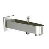 BUTTON SPOUT - JAQUAR FAUCETS -  ( STAINLESS STEEL - SPOUT - 0x0 mm - 0inchx0inch )