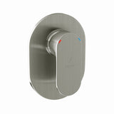 SINGLE LEVER EXPOSED PARTS KIT OF DEUSCH MIXER - JAQUAR FAUCETS -  ( STAINLESS STEEL - OPAL PRIME - 0x15 mm - 0inchX0.5inch )