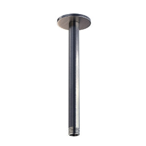 SHOWER ARM 450M CEILING MOUNTED W/FLANGE - JAQUAR FAUCETS - ( STAINLESS STEEL - SHOWER ACC. - 450x15 mm - 18inchX0.6inch )