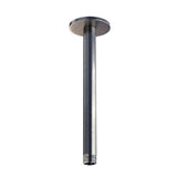 SHOWER ARM 450M CEILING MOUNTED W/FLANGE - JAQUAR FAUCETS - ( STAINLESS STEEL - SHOWER ACC. - 450x15 mm - 18inchX0.6inch )