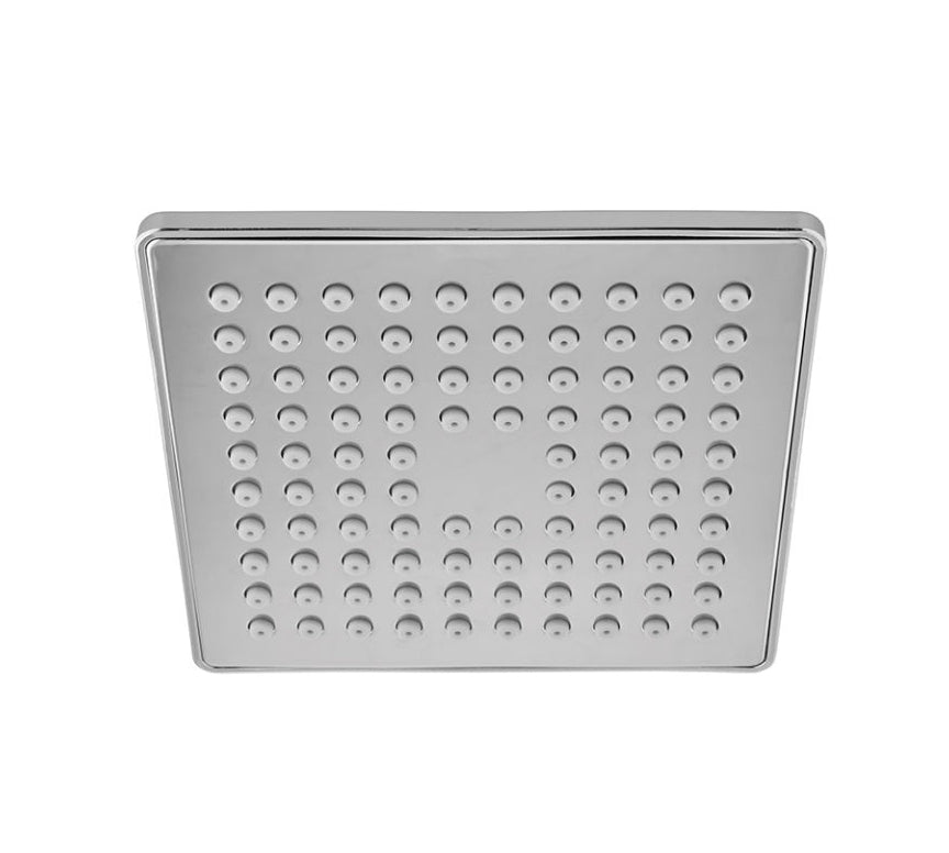 OVERHEAD SHOWER SQUARE SHAPE SINGLE FLOW - JAQUAR FAUCETS - ( CHROME - OVERHEAD SHOWER - 120x120 mm - 4.8inchX4.8inch )