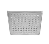 OVERHEAD SHOWER SQUARE SHAPE SINGLE FLOW - JAQUAR FAUCETS - ( CHROME - OVERHEAD SHOWER - 120x120 mm - 4.8inchX4.8inch )