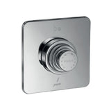 METROPOLE F/VALVE DUAL FLUSH PLATE - JAQUAR FAUCETS -  ( CHROME - FLUSH VALVE - 0x32 mm - 0inchX1.25inch )