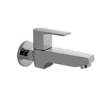BIB COCK WITH FLANGE - JAQUAR FAUCETS -  ( CHROME - ARIA - 0x15 mm - 0inchX0.5inch )