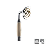 VICTORIAN HAND SHOWER ROUND - JAQUAR FAUCETS - ( CHROME - HAND SHOWER - 15x0 mm - 0.5inchX0inch )