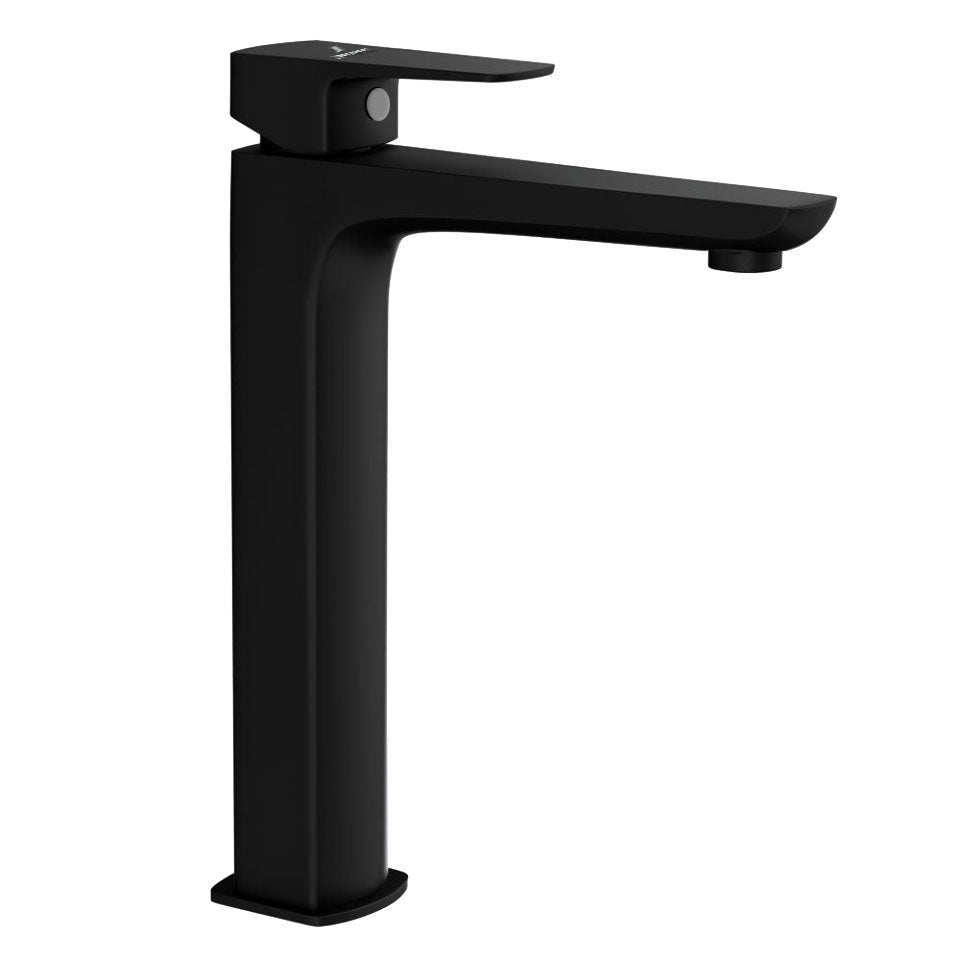 SL TALL BOY WITH 155MM EXTENSION W/PIPES - JAQUAR FAUCETS -  ( BLACK MATT - KUBIX PRIME - 0x0 mm - 0inchx0inch )