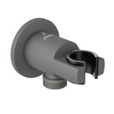 WALL OUTLET WITH SHOWER HOOK ROUND - JAQUAR FAUCETS -  ( GRAPHITE - SHOWER ACC. - 0x15 mm - 0inchX0.5inch )