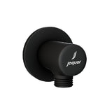 WALL OUTLET LONG ROUND SHOWER - JAQUAR FAUCETS -  ( BLACK MATT - SHOWER ACC. - 0x0 mm - 0inchx0inch )