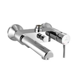 SINGLE LEVER WALL MIXER WITH PROVISION FOR CONNECTION TO EXPOSED SHOWER PIPE - JAQUAR FAUCETS -  ( CHROME - FLORENTINE PRIME - 0x15 mm - 0inchX0.5inch )