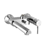 SINGLE LEVER WALL MIXER WITH PROVISION FOR CONNECTION TO EXPOSED SHOWER PIPE - JAQUAR FAUCETS -  ( CHROME - FLORENTINE PRIME - 0x15 mm - 0inchX0.5inch )