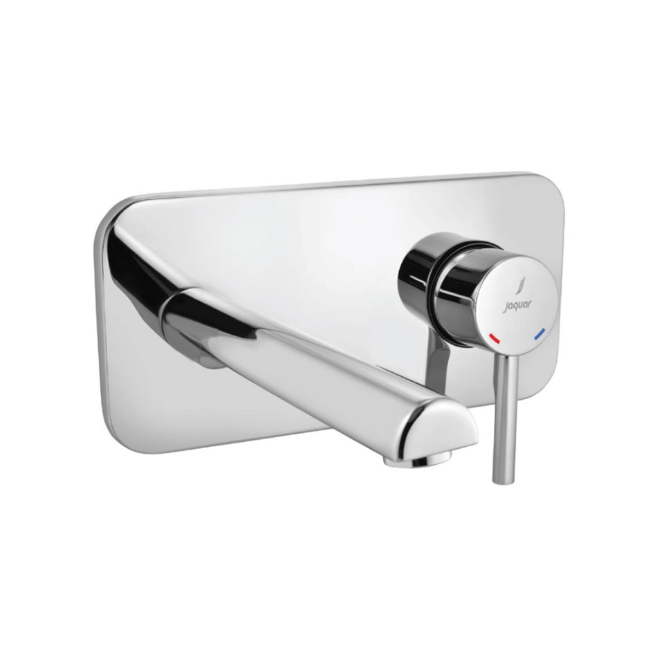 EXPOSED PART KIT OF SINGLE LEVER BASIN MIXER WALL MOUNTED - JAQUAR FAUCETS -  ( CHROME - FLORENTINE PRIME - 0x15 mm - 0inchX0.5inch )