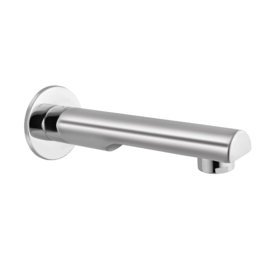 BATHTUB SPOUT WITH WALL FLANGE - JAQUAR FAUCETS -  ( CHROME - FLORENTINE PRIME - 0x15 mm - 0inchX0.5inch )