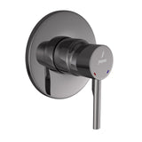 SINGLE LEVER EXPOSED PARTS KIT OF DEUSCH MIXER - JAQUAR FAUCETS -  ( BLACK CHROME - FLORENTINE PRIME - 0x15 mm - 0inchX0.5inch )