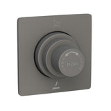 METROPOLE F/VALVE DUAL FLUSH PLATE - JAQUAR FAUCETS - ( GRAPHITE - FLUSH VALVE - 0x40 mm - 0inchX1.5inch )