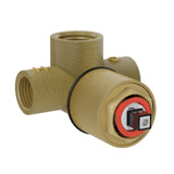 CONCEALED BODY OF SINGLE LEVER SHOWER MIXER - JAQUAR FAUCETS - ( - ALLIED - 0x0 mm - 0inchX0inch )