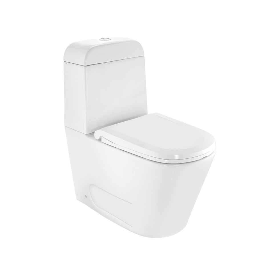 RIMLESS COUPLED EWC S TRAP 220MM(W/SEATCOVER UF/SC SLIM/SC)- JAQUAR SWARE - ( WHITE - OPAL - 0x0 mm - 0inchX0inch )