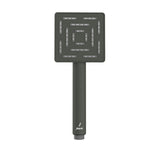 MAZE HAND SHOWER 90X90MM SQUARE - JAQUAR FAUCETS -  ( GRAPHITE - HAND SHOWER - 0x15 mm - 0inchX0.5inch )